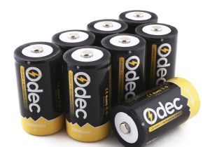 Various Types Of Rechargeable Batteries Amazon Com Odec D Cell Rechargeable Batteries 8 Pack 10000mah Deep