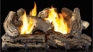 Ventless Gas Fireplace Logs Reviews 18 Quot Ventless Natural Gas Log Set 32 000 Btu Procom Heating