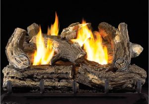 Ventless Gas Fireplace Logs Reviews 18 Quot Ventless Natural Gas Log Set 32 000 Btu Procom Heating