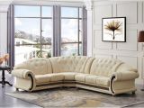 Versace Living Room Set Beige Cream Italian Leather sofa Leather sofas Ebay Secelectro