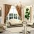Versace Living Room Set Beige Versace Cleopatra Cream Italian top Grain Leather Beige