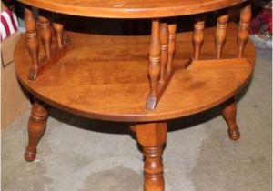 Vintage Ethan Allen Side Table Ethan Allen Lazy Susan and Mid Century On Pinterest