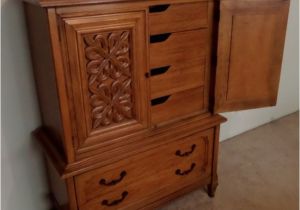 Vintage Thomasville Furniture Hardware Thomasville Vintage Armoire solid Wood 1970 S