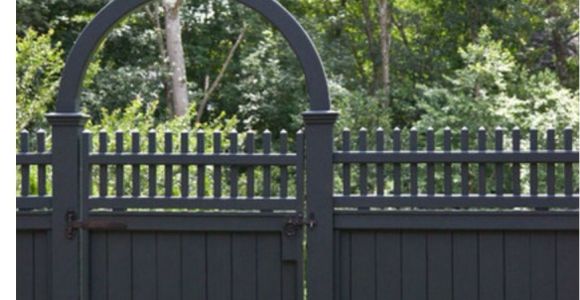 Vinyl Fencing Ogden Utah Dark Grey Painted Fence Garden Pinterest Fence Garden Fencing