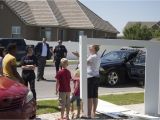 Vinyl Fencing Ogden Utah Speeding Car Through Fence Punctuates Street S Danger Police