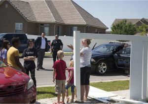 Vinyl Fencing Ogden Utah Speeding Car Through Fence Punctuates Street S Danger Police