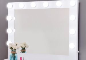 Voltage Makeup Vanity with Mirror Giantex Lighted Makeup Vanity Dressing Mirror Tabletop Mirror Dimmer