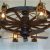Wagon Wheel Ceiling Fan with Light Dxww037 60 8 Fan 1 Tier Wooden Wagon Wheel Chandelier W