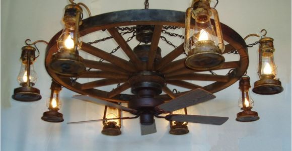 Wagon Wheel Ceiling Fan with Light Dxww037 60 8 Fan 1 Tier Wooden Wagon Wheel Chandelier W