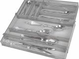 Walmart Kitchen Drawer organizer Mainstays Steel Mesh Expandable Drawer organizer Walmart Com