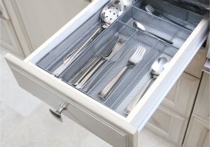 Walmart Kitchen Drawer organizer Mainstays Steel Mesh Expandable Drawer organizer Walmart Com