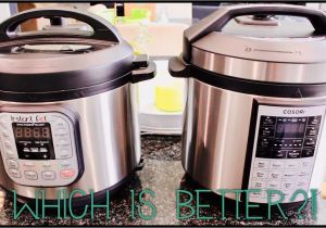 Walmart Ollas De Presion Precios the Battle Of the Pressure Cookers Cosori or Instant Pot Youtube