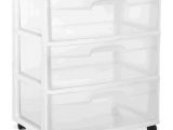 Walmart Storage Bins with Drawers 3 Drawer Plastic Storage Walmart Getherpeset Net