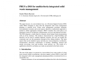 Waste Management Alexandria Mn Pdf Environmental Informatics for solid and Hazardous Waste