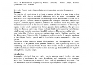 Waste Management Alexandria Mn Pdf Vermiculture and Waste Management Study Of Action Of