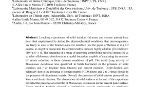 Waste Management Eau Claire Pdf Nitrate Reducing Bacterial Activity In Concrete Cells Of