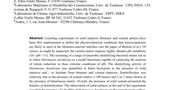 Waste Management Eau Claire Pdf Nitrate Reducing Bacterial Activity In Concrete Cells Of