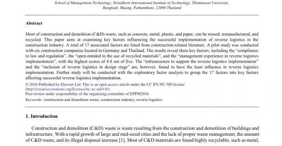 Waste Management Erie Pa Customer Service Pdf Examination Of Factors Influencing the Successful