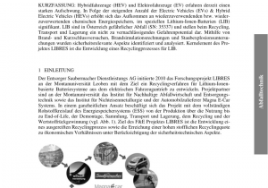 Waste Management Erie Pa Recycling Pdf Recycling Von Lithium Ionen Batterien Aus Evs Hevs