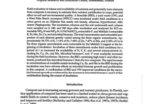 Waste Management In Ocala Fl Pdf Chemical Characteristics Of Yard Waste In Florida