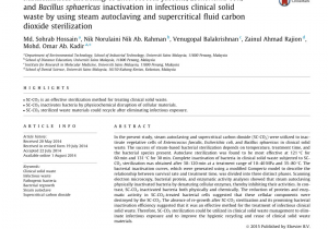 Waste Management Navarre Fl Pdf Treatment Of Clinical solid Waste Using A Steam Autoclave as A