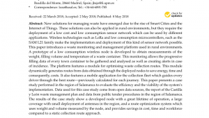 Waste Management Navarre Florida Pdf Integration Of Autonomous Wireless Sensor Networks In Academic