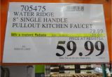 Water Ridge Faucet Costco Recall Water Ridge Pull Out Kitchen Faucet