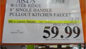 Water Ridge Faucet Costco Recall Water Ridge Pull Out Kitchen Faucet