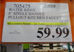 Water Ridge Faucet Costco Recall Water Ridge Pull Out Kitchen Faucet