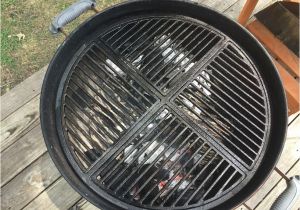 Weber Kettle Grill Grates Craycort Cast Iron Grill Grates A Serious Kettle Upgrade