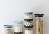 Weck Jars with Wood Lids Amazon Com Brabantia Stackable Glass Food Storage Containers Set