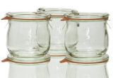 Weck Tulip Jars with Wooden Lids Weck Find Offers Online and Compare Prices at Storemeister