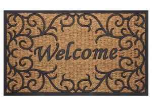 Well Hello there Doormat Achim Coir Doormat Vines Beige Brown 18 X30 Doormats Coir