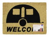 Well Hello there Doormat Jvl Caravan Welcome Coir Pvc Backed Entrance Door Mat Rattan 36 X