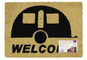 Well Hello there Doormat Jvl Caravan Welcome Coir Pvc Backed Entrance Door Mat Rattan 36 X