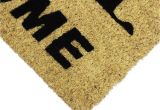 Well Hello there Doormat Uk Jvl Caravan Welcome Coir Pvc Backed Entrance Door Mat Rattan 36 X