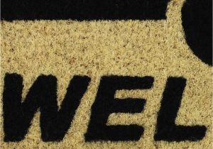 Well Hello there Doormat Uk Jvl Caravan Welcome Coir Pvc Backed Entrance Door Mat Rattan 36 X