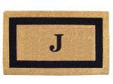 Well Hello there Doormat Uk Nedia Home Heavy Duty Coir Single Picture Frame Monogrammed Black