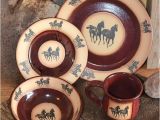 Western Dinnerware Sets Clearance Western Barbwire Dinnerware Set Cabin Place