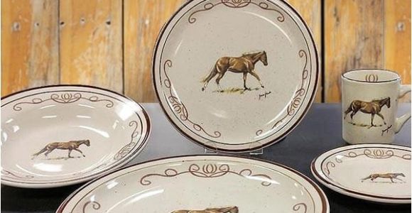 Western Dinnerware Sets Clearance Western Barbwire Dinnerware Set Cabin Place