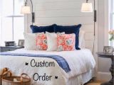 What Color Furniture Goes with A Grey Headboard Shiplap Cedar or Pine Headboard Custom Made order Ideas for the