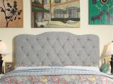 What Color Furniture Goes with Dark Grey Headboard Charcoal Gray Tufted Headboard Wayfair