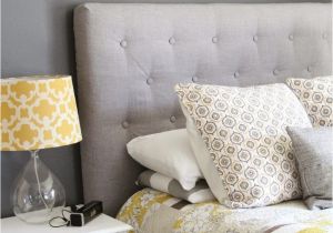 What Color Furniture Goes with Dark Grey Headboard Make A Diy Tufted Headboard the Easy Cheater S Way Lemonade