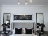 What Color Furniture Goes with Grey Headboard Kourtney Kardashian S Guest Bedroom Grey Headboard Black Decor