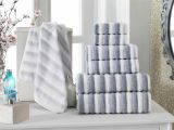 What is A Bath Sheet Vs Bath towel Turkish Cotton Jacquard Bath towels Enchante Home Pinterest