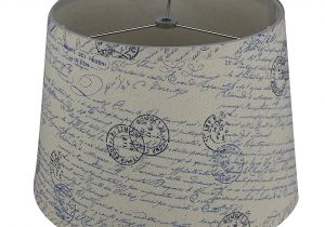 What is A Spider Fitter Lamp Shade Urbanest French Drum Lampshade Linen 10 Inch by 12 Inch by 8 1 2