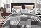 What is the Difference Between A Coverlet and A Quilt Dada Bedding Classical Shades Of Grey Reversible Cotton Real