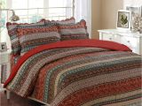 What is the Difference Between A Coverlet Quilt and Bedspread Chausub Vintage Print Quilt Set 3pcs 4pcs Cotton Coverlet Set