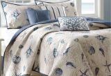 What is the Difference Between A Coverlet Quilt and Bedspread Nantucket Coastal Seashell 6 Pc Coverlet Bed Set Everything S Just