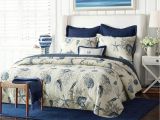 What is the Difference Between A Coverlet Quilt and Bedspread Nautical Queen Quilt Set 1 Reversible Bedspread and 2 Pillowcases